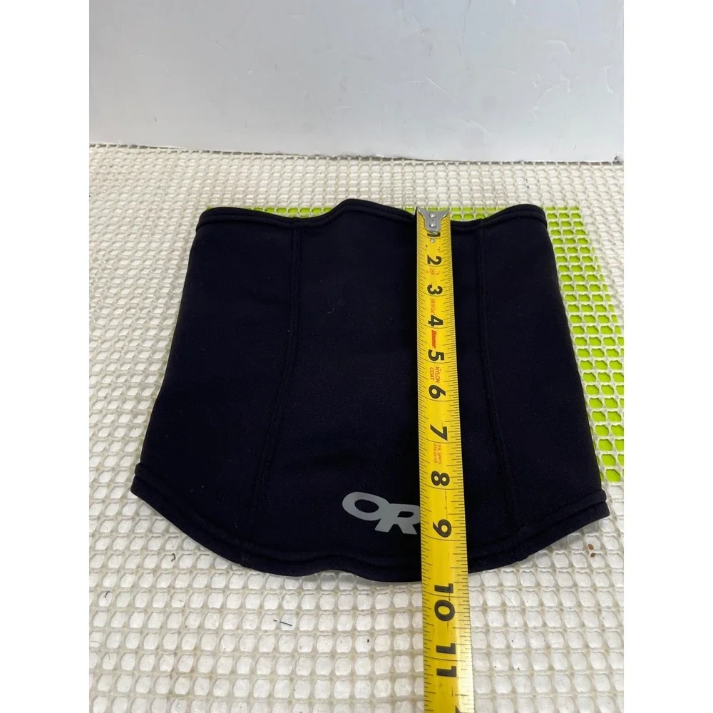 Outdoor Research Black Fleece Lined Neck Gaiter Warm Winter Ski Mask
